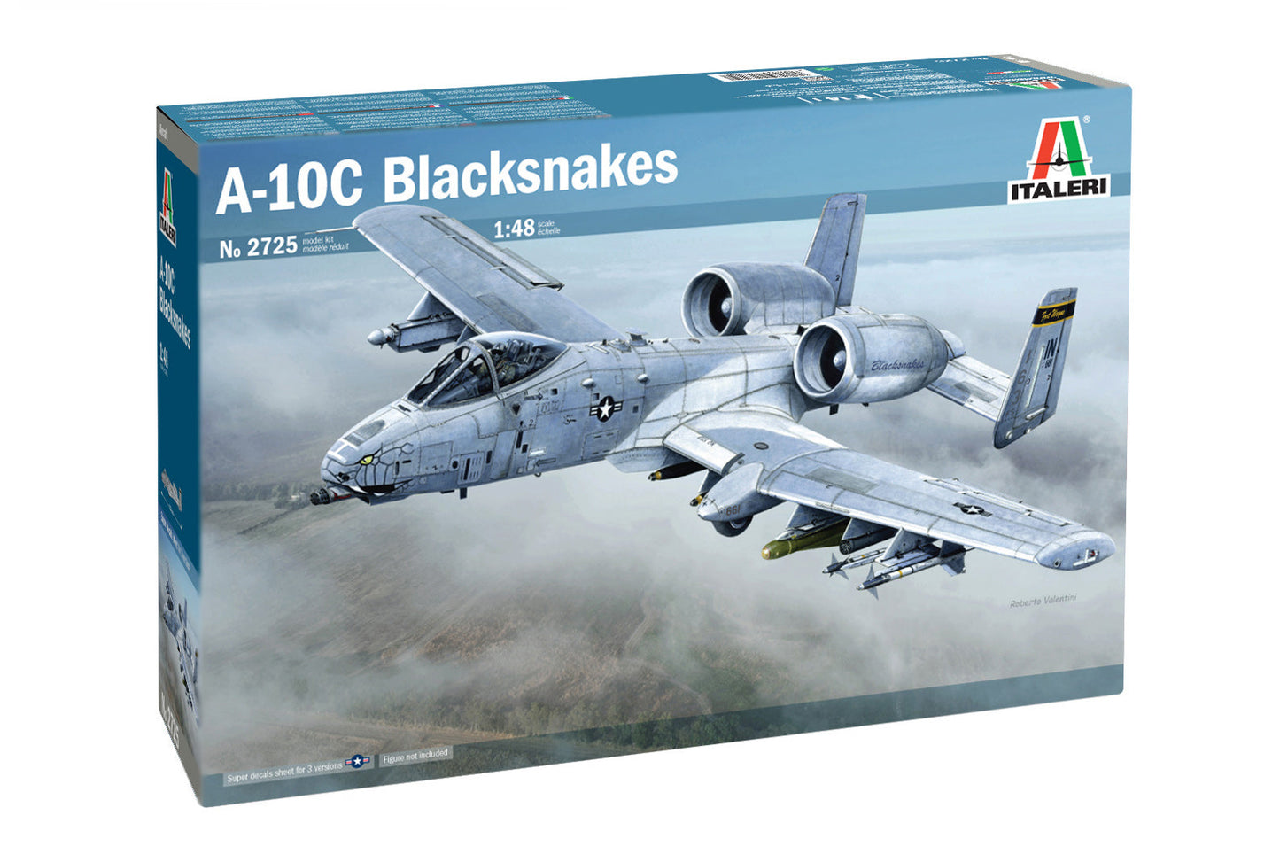 Italeri 1/48 A - 10C ''Blacksnakes'' Plastic Model Kit Italeri