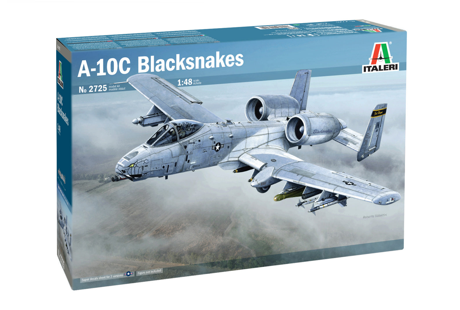 Italeri 1/48 A - 10C ''Blacksnakes'' Plastic Model Kit Italeri