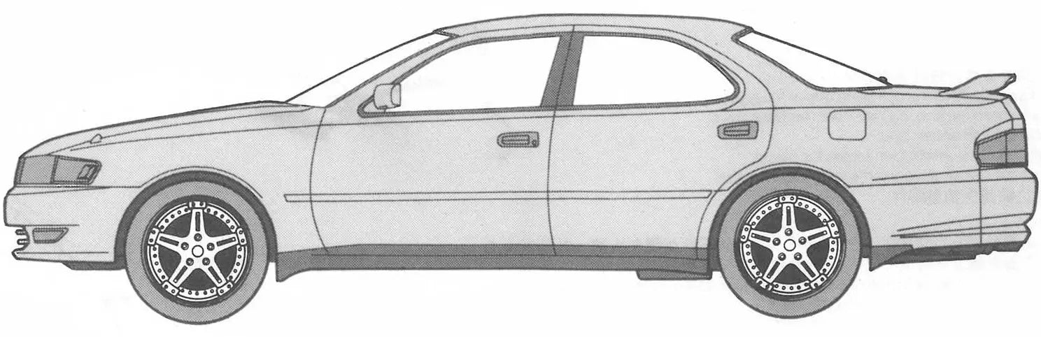 Fujimi 1/24 Cresta Toure S [ID-305] Plastic Model Kit Fujimi