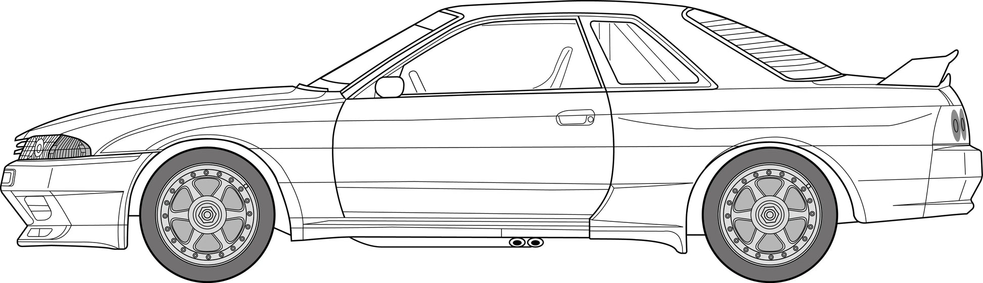 Fujimi 1/24 Taisan STP GT-R (Skyline GT-R [BNR32 Gr.A]) 1993 [ID-314] Plastic Model Kit Fujimi