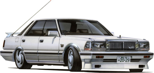 Fujimi 1/24 NISSAN CEDRIC 4 door Hardtop (Y30) (High Society Car Version) [HC-8] Plastic Model Kit Fujimi
