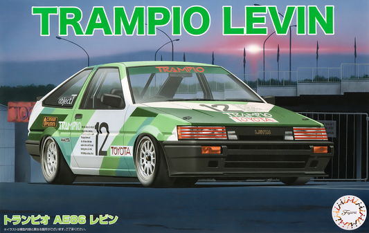 Fujimi 1/24 TRAMPIO AE86 Levin [ID-320] Plastic Model Kit Fujimi