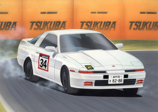 Fujimi 1/24 Supra 3.0 GT Turbo A All Japan Super Drift GP 1985 [ID-321] Plastic Model Kit Fujimi