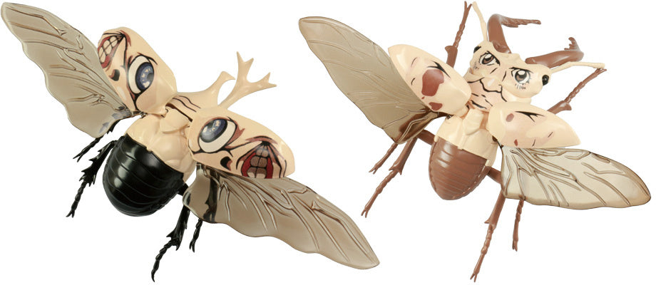 Fujimi Attack on Titan Ver. Beetle & Stag Beetle Pure Titans [FI No.256] Plastic Model Kit Fujimi