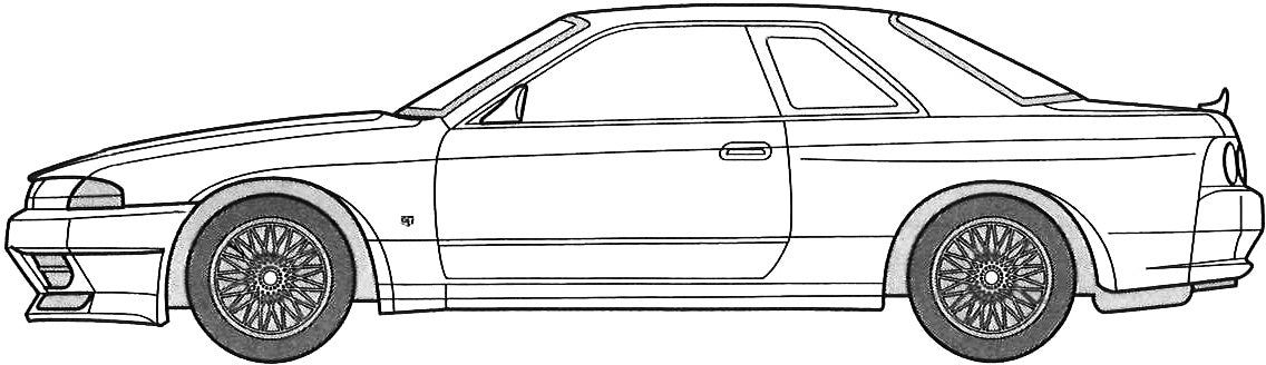 Fujimi 1/24 Nissan Skyline GT-R (R32) Rena [WM-3] Plastic Model Kit Fujimi