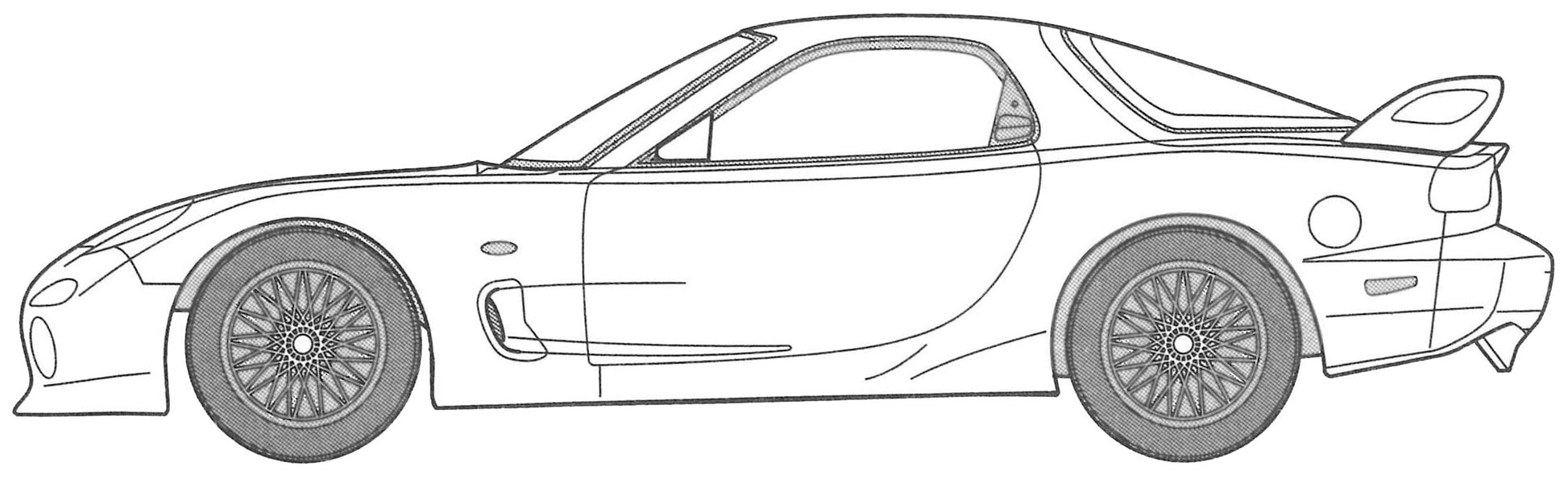 Fujimi 1/24 FD3S RX-7 RGO (Masaki) [WM-5] Plastic Model Kit Fujimi