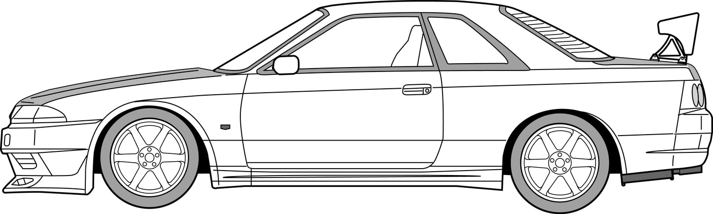 Fujimi 1/24 Nissan Skyline GT-R (R32) Tomoya [WM-6] Plastic Model Kit Fujimi