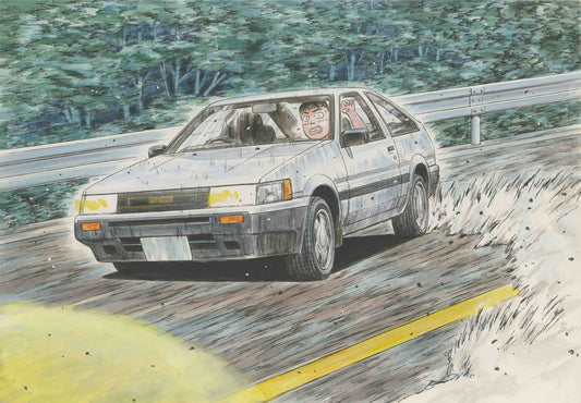 Fujimi 1/24 AE85 Levin Itsuki Takeuchi [ISD-8] Plastic Model Kit Fujimi