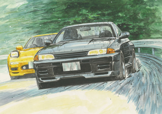 Fujimi 1/24 Skyline GT-R V specII(BNR32) Takeshi Nakazato [ISD-002] Plastic Model Kit Fujimi