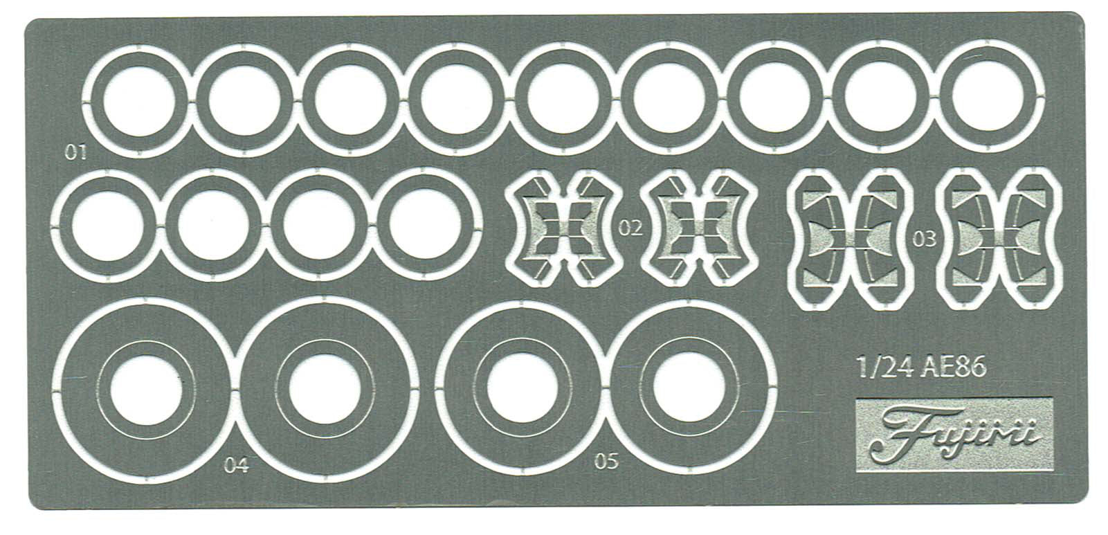 Fujimi 1/24 AE86 Levin Wataru Akyama [ISD-006] Plastic Model Kit Fujimi