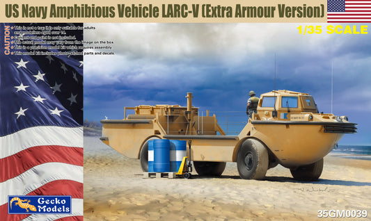 Gecko 1/35 Modern USN LARC-V (Extra Armoured Version) Plastic Model Kit