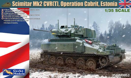 Gecko 1/35 Scimitar Mk2 CVR(T), Operation Cabrit, Estonia