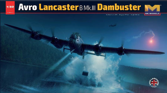 Hong Kong Models 1/32 Lancaster MK Dambuster Plastic Model Kit