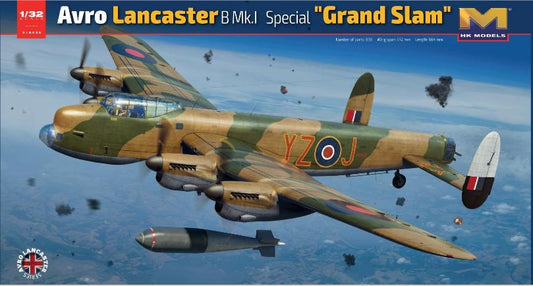 Hong Kong Models 1/32 Avro Lancaster B MK.l Special "Grand Slam" Plastic Model Kit