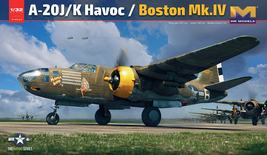 Hong Kong Models 1/32 A20J / K Havoc / Boston IV Plastic Model Kit