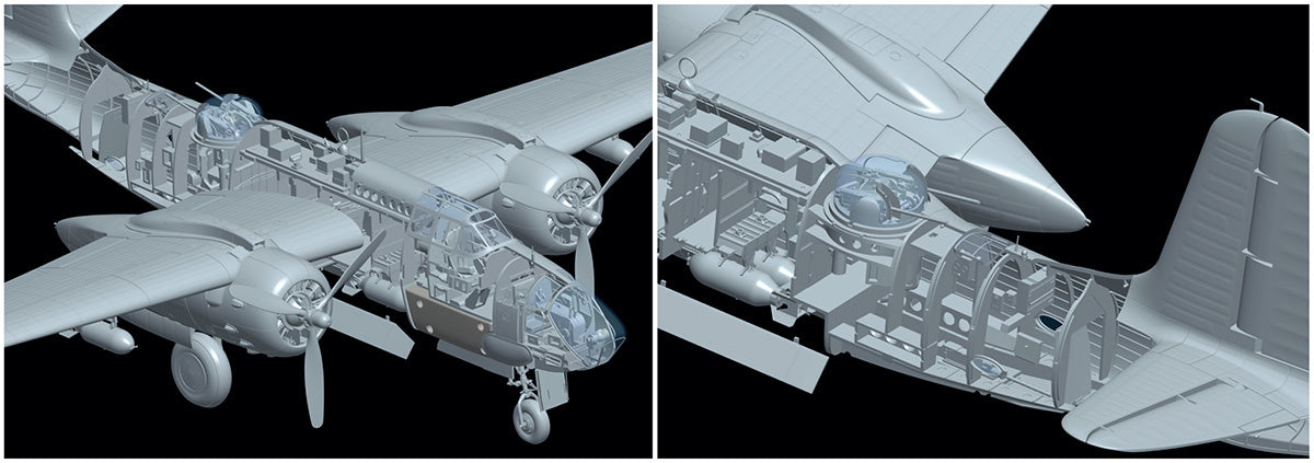 Hong Kong Models 1/32 A20J / K Havoc / Boston IV Plastic Model Kit
