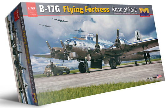Hong Kong Models 1/32 B-17G Flying Fortress Rose of York Plastic Model Kit