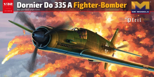 Hong Kong Models 1/32 Do335A Fighter Bomber Plastic Model Kit