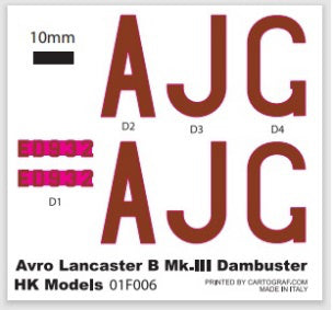 Hong Kong Models 1/48 Avro Lancaster Dambuster Plastic Model Kit HKM