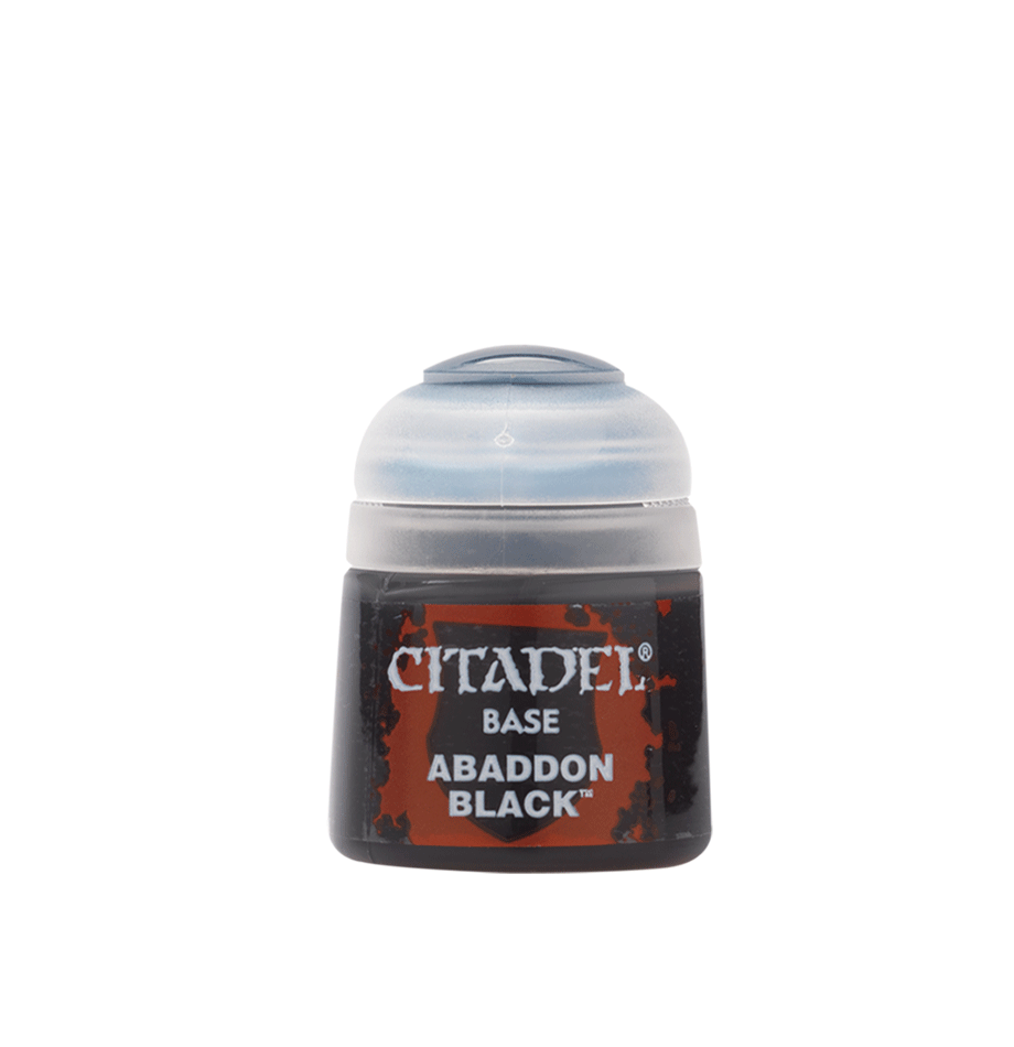 Citadel Base: Abaddon Black 12ml Paint