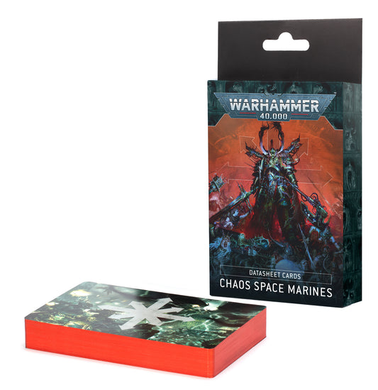 Warhammer 40000 Datasheet Cards: Chaos Space Marines