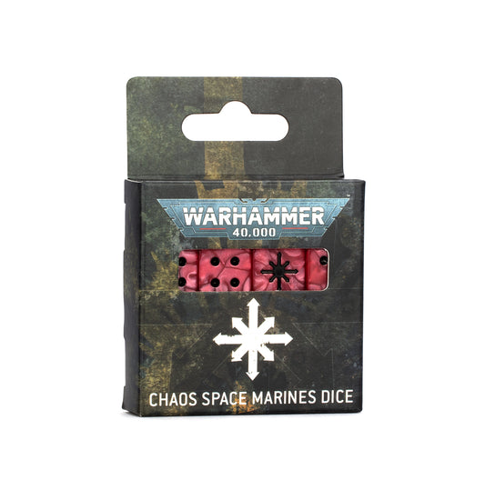 Warhammer 40000 Chaos Space Marines Dice Set