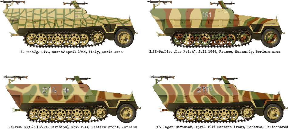Das Werk 1/16 Sd.Kfz.251/1 Ausf.D Plastic Model Kit Das Werk