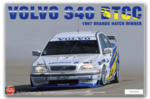 NuNu 1/24 1997 Volvo S40 BTCC Plastic Model Kit