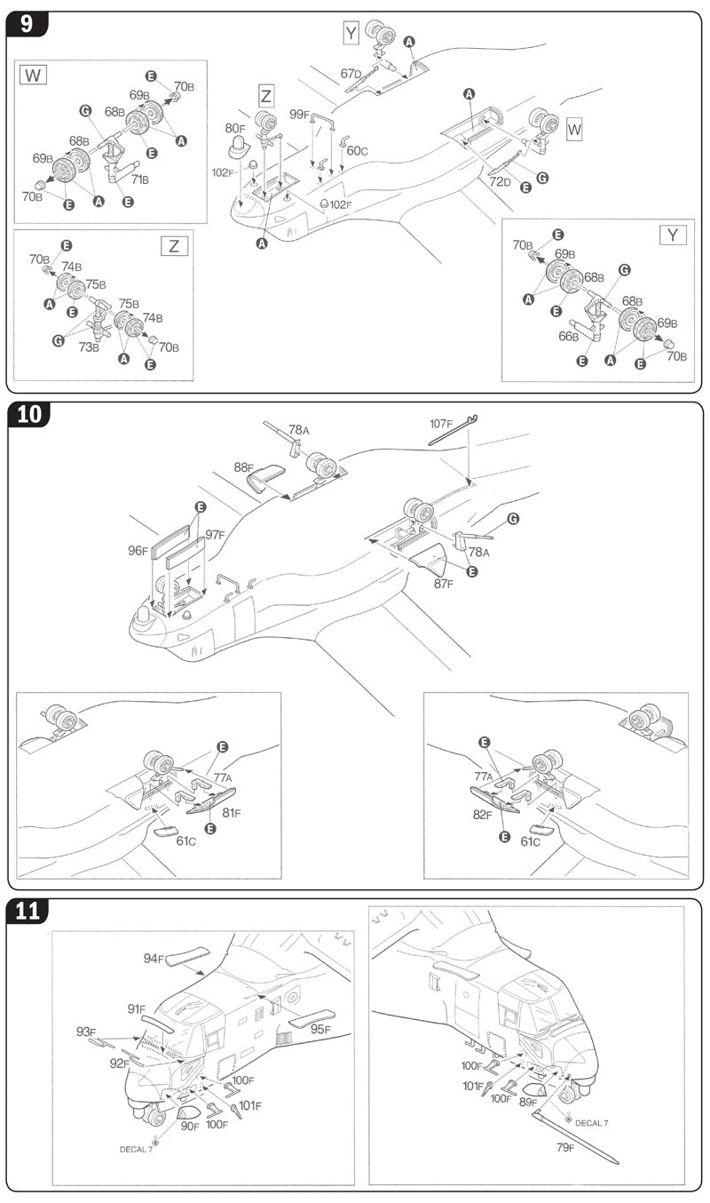 Italeri 1/48 V-22 OSPREY Plastic Model Kit Italeri