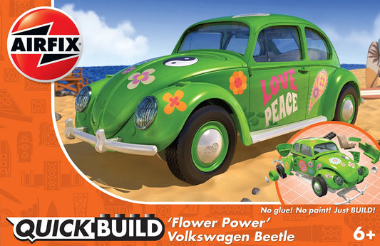 Airfix Quickbuild VW Beetle 'Flower Power'