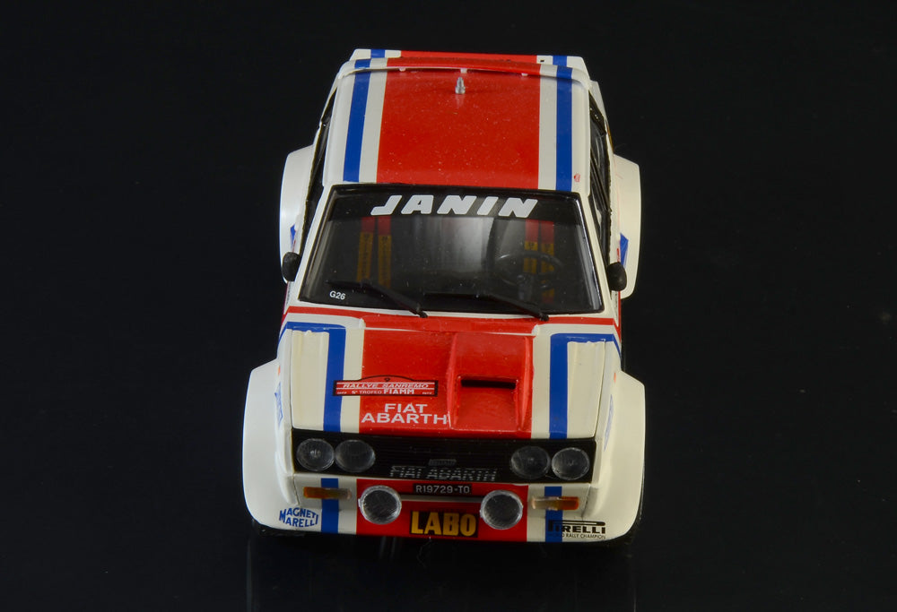 Italeri 1:24 Fiat 131 Abarth '77 San Remo Rally Plastic Model Kit Italeri