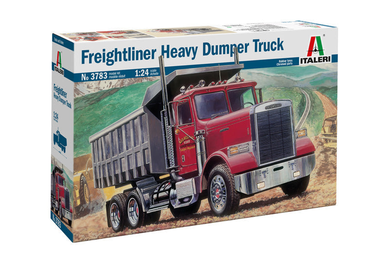 Italeri 1/24 Freightliner Heavy Dumper Truck Plastic Model Kit Italeri