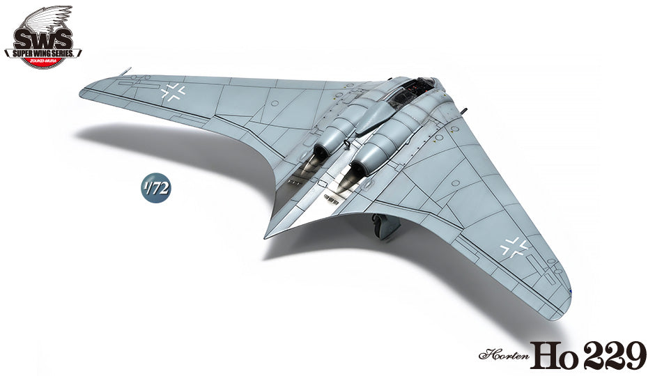 Zoukei Mura 1/72 & 1/144 Horten Ho 229 Plastic Model Kit Zoukei Mura