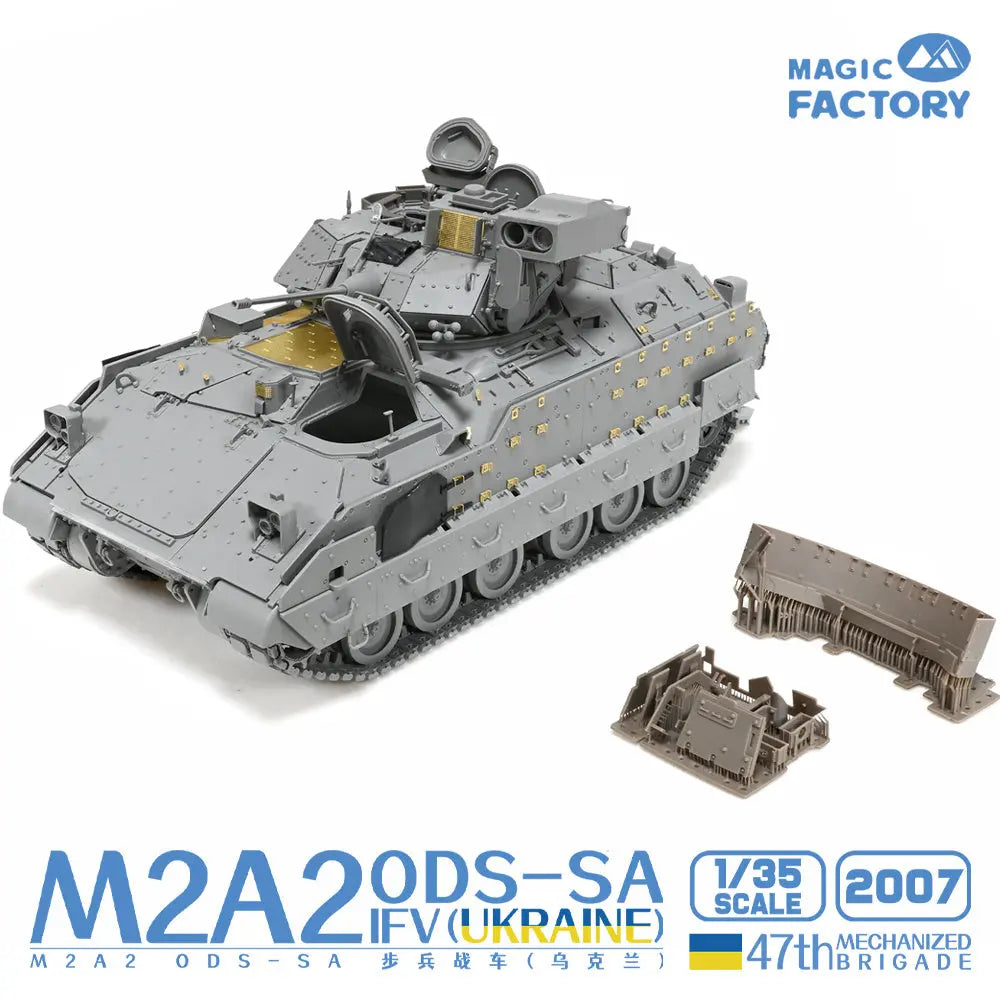 Magic Factory 1/35 M2A2 ODS-SA IFV (Ukraine) Plastic Model Kit Magic Factory
