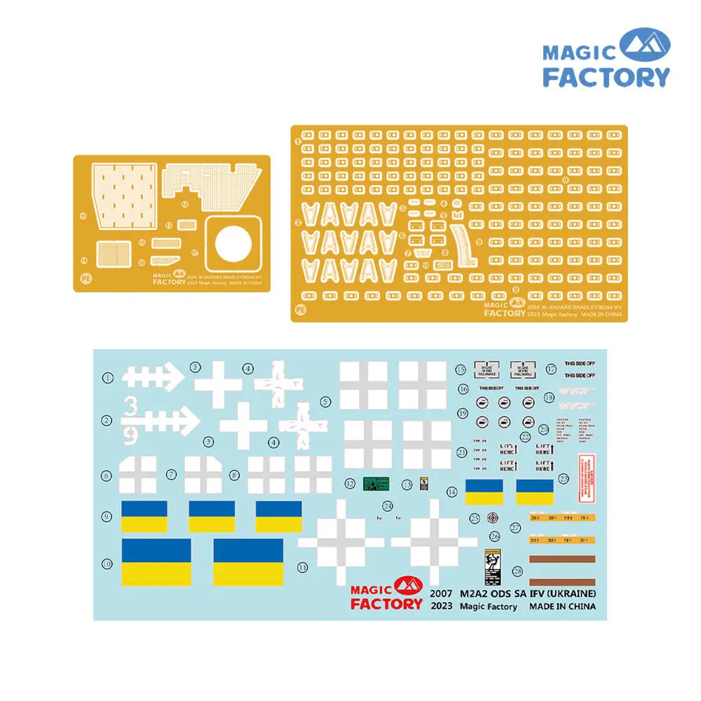 Magic Factory 1/35 M2A2 ODS-SA IFV (Ukraine) Plastic Model Kit Magic Factory