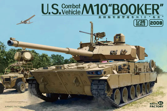 Magic Factory 1/35 U.S. Combat Vehicle M10 "Booker" Plastic Model Kit Magic Factory