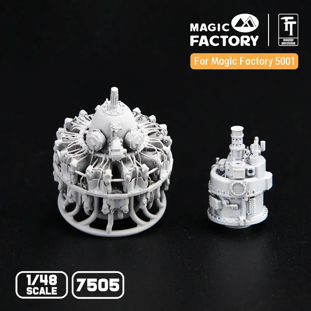 Magic Factory 1/48 P&W R-2800 Engine Separate Display Version (3D printed) Magic Factory