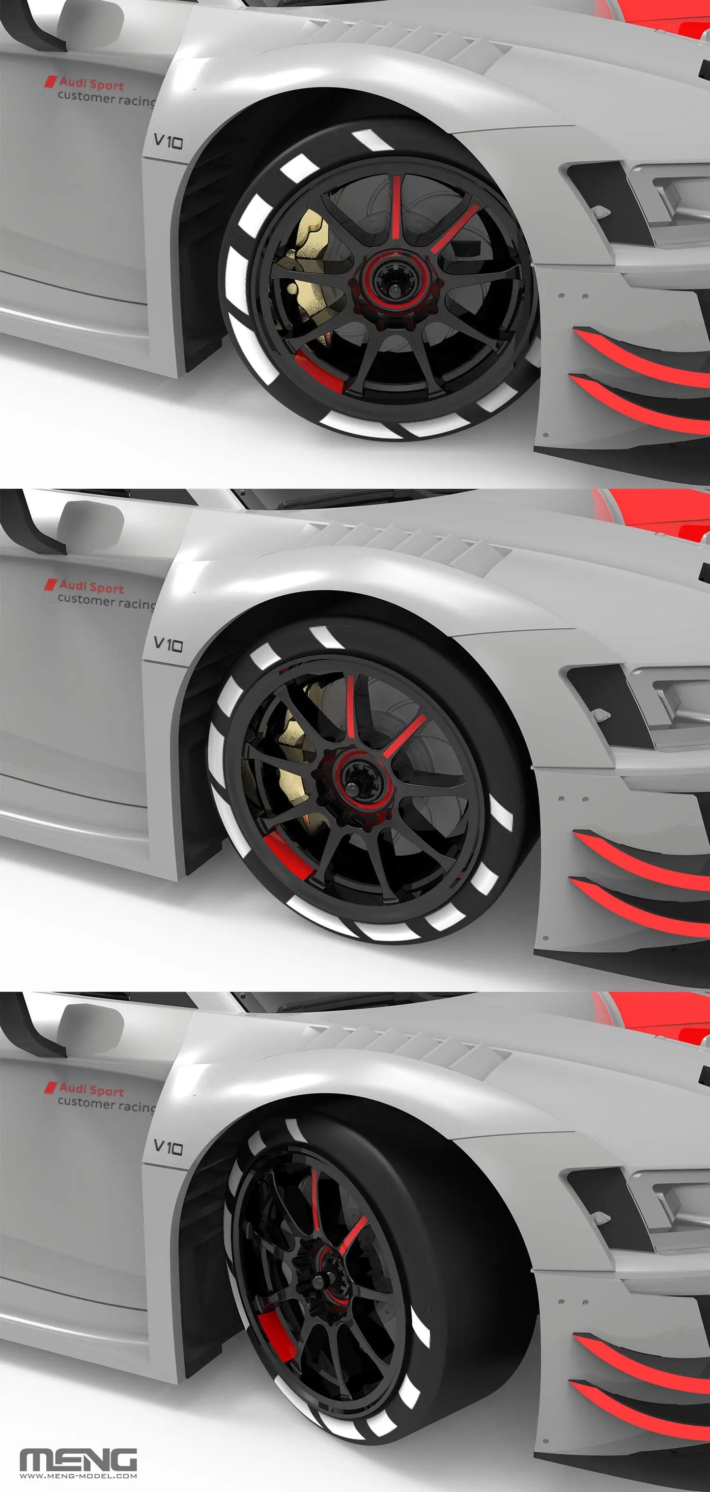 Meng 1/24 AUDI R8 LMS GT3 2019 Plastic Model Kit Meng
