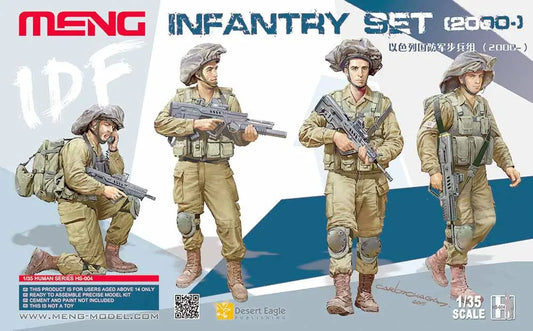 Meng 1/35 IDF Infantry Set Plastic Model Kit Meng