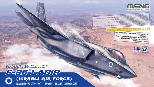 Meng 1/48 Lockheed Martin F-35I Adir (Israeli Airforce) Plastic Model Kit Meng