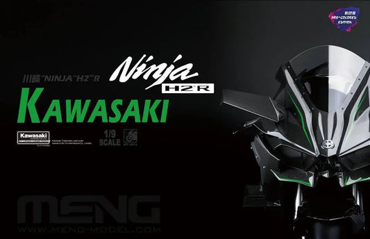 Meng 1/9 Kawasaki Ninja H2R (Pre-coloured Edition) Plastic Model Kit Meng