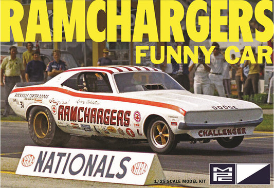MPC 1/25 Ramchargers Dodge Challenger Funny Car Plastic Model Kit