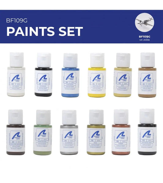 Artesania Paint Set for BF109G #20356 Artesania Latina
