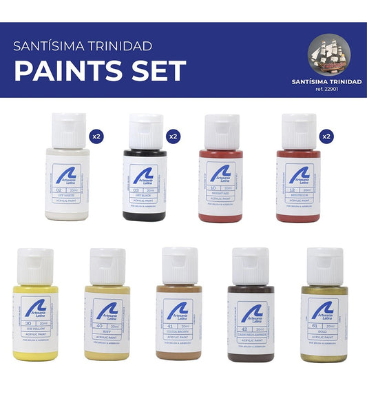 Artesania Paint Set for Santisima Trinidad