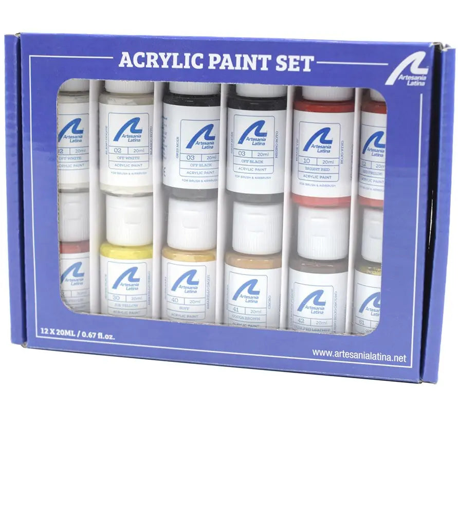 Artesania Paint Set for Santisima Trinidad