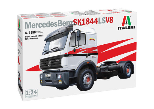 Italeri 1/24 Mercedes Benz SK 1844 LS V8 Truck Plastic Model Kit Italeri
