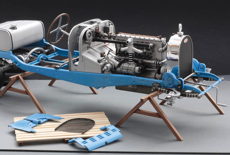 Italeri 1:12 Bugatti Type 35B Roadster Plastic Model Kit Italeri