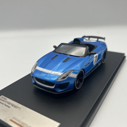 IXO Models 1/43 JAGUAR F-TYPE Project 7 Goodwood Festival 2013 - Blue
