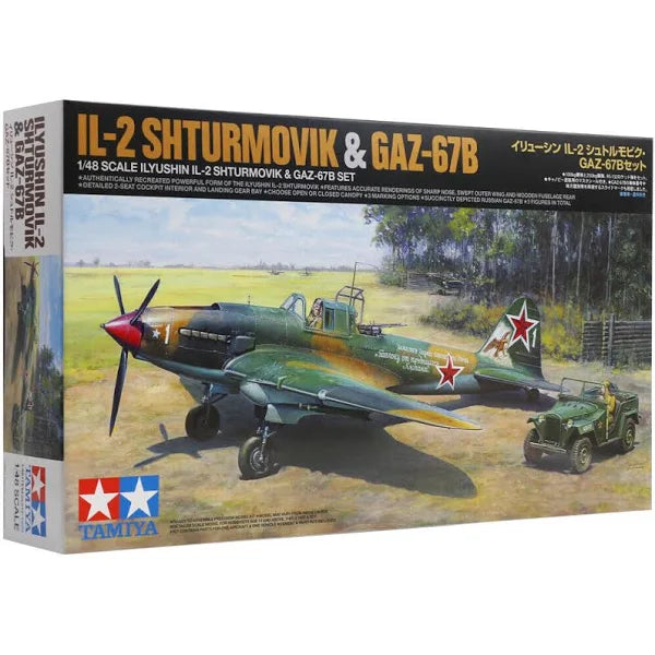 Tamiya 1/48 IL-2 Shturmovik & GAZ-67B set