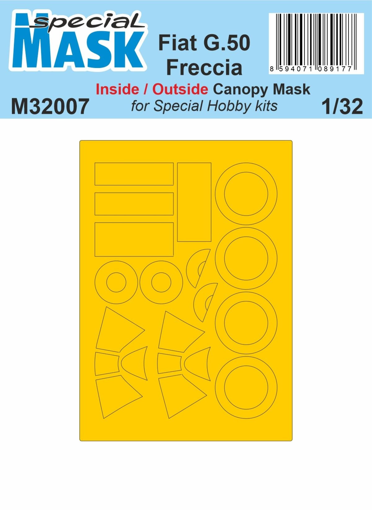 Special Hobby 1/32 Fiat G.50 Freccia MASK Special Hobby